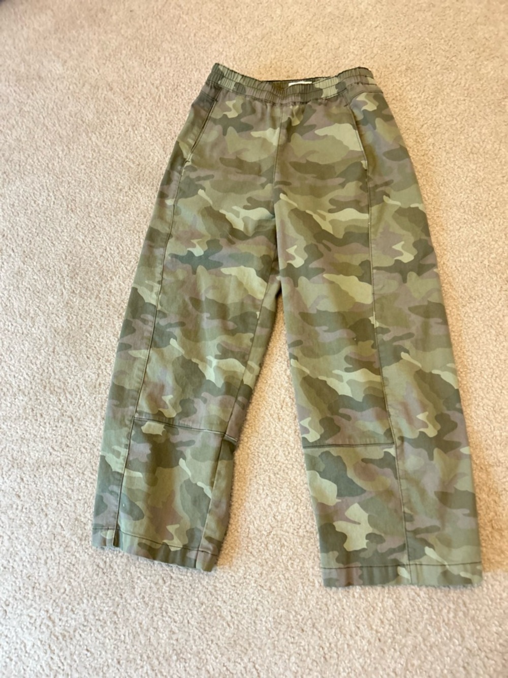 Pilcro Izzie relaxed pull on barrel pants  NWOT